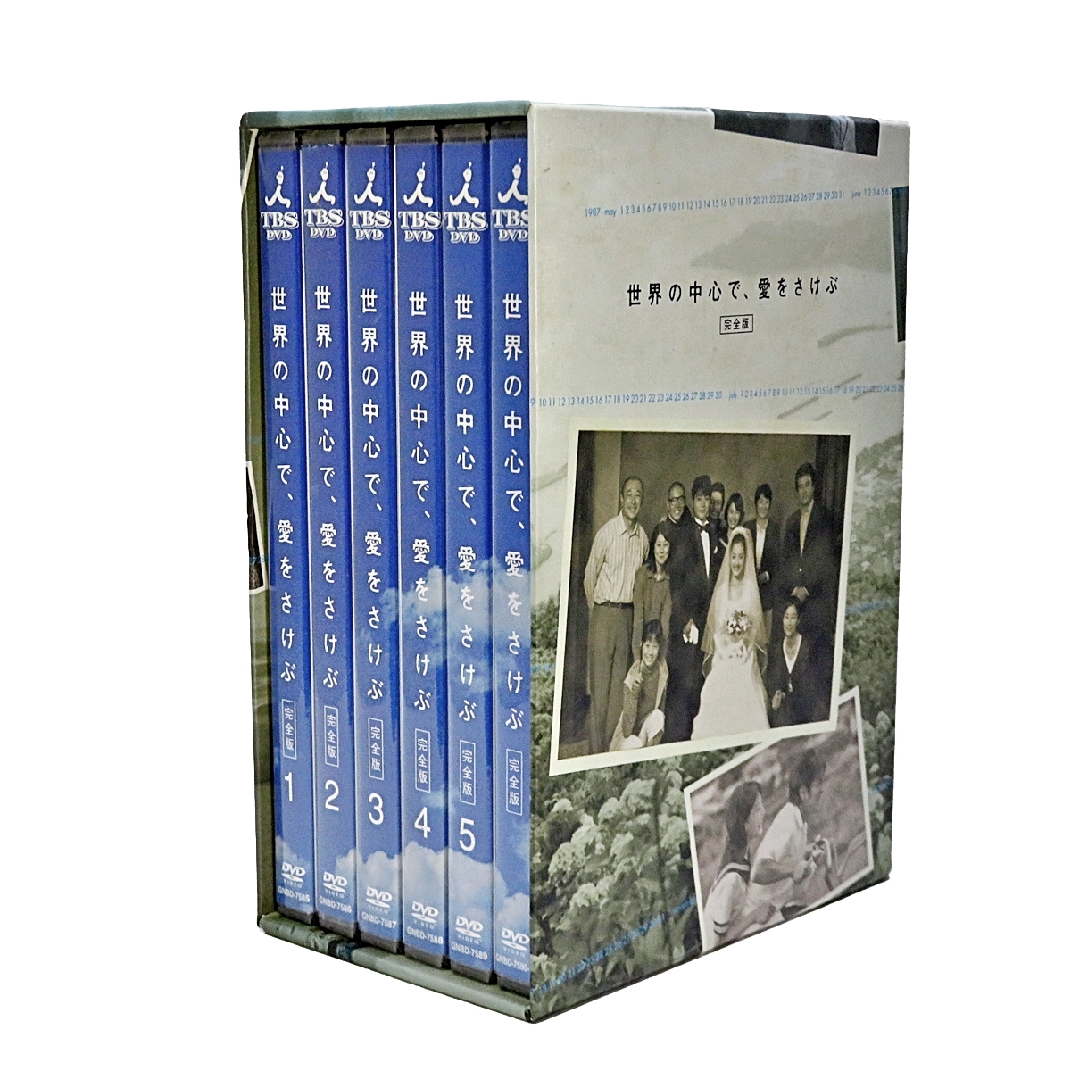 世界の中心で、愛をさけぶ 完全版 TBS DVD DVD-BOX 6枚組 山田孝之