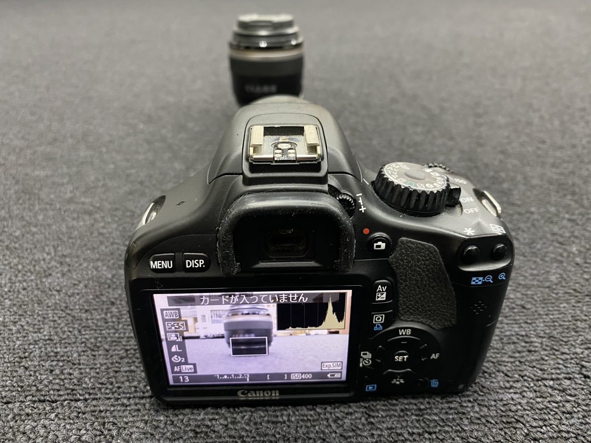 ★まとめ売り Canon EOS kiss X4 デジタル一眼カメラ 一眼レフ レンズ OLYMPUS Godox TT600 ストロボ セット トリガー 中古品 管理TO13_画像7