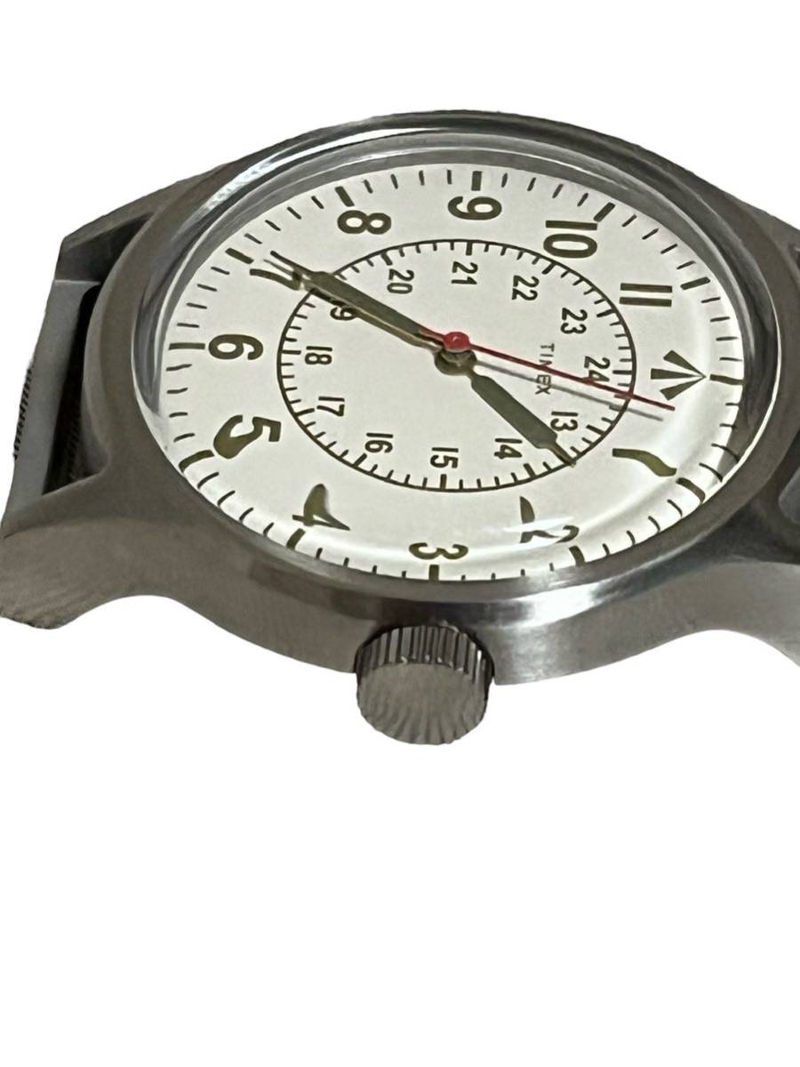 TIMEX×Nigel Cabourn　タイメックス　ナイジェルケーボン　腕時計　クオーツ　ミリタリーウォッチ　コラボ_画像3