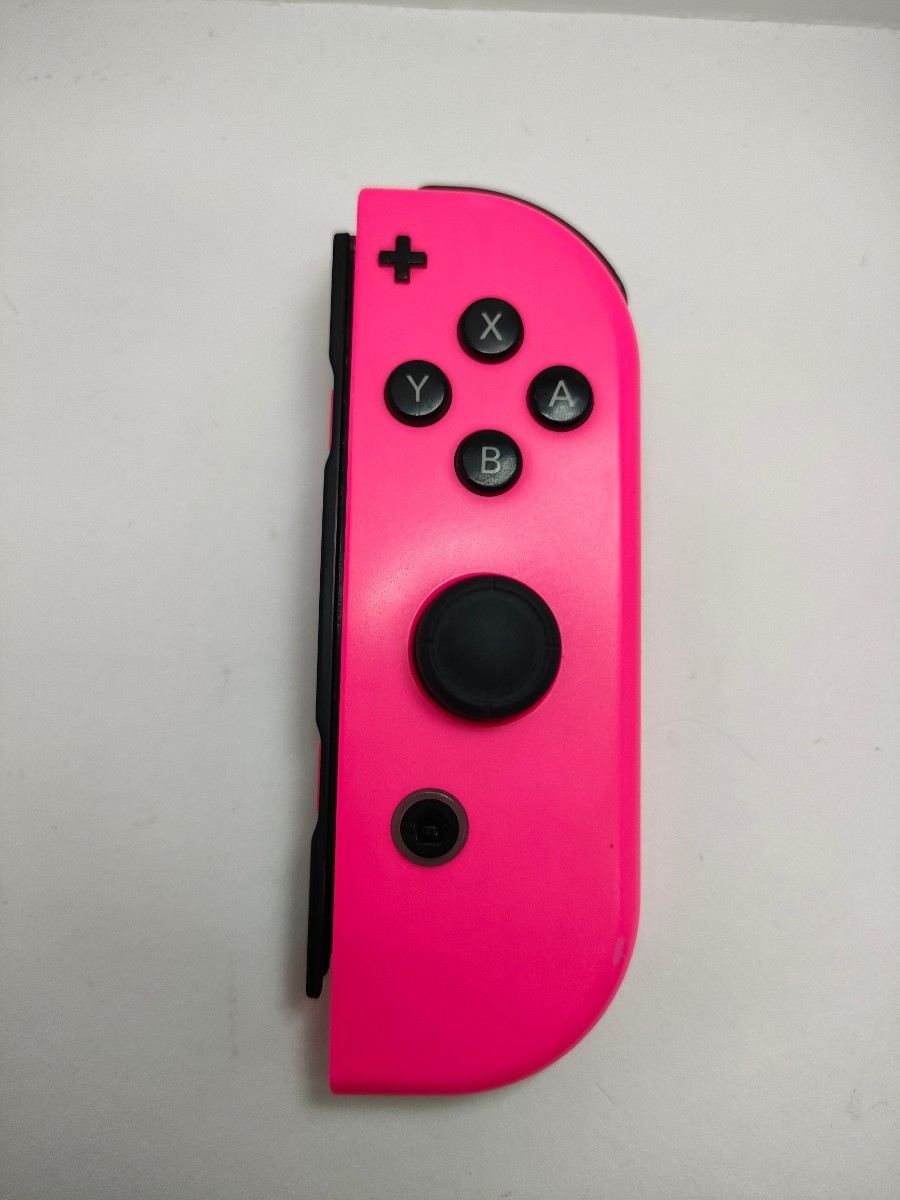 動作確認済み ジョイコン ネオンピンクR右のみ ニンテンドースイッチ