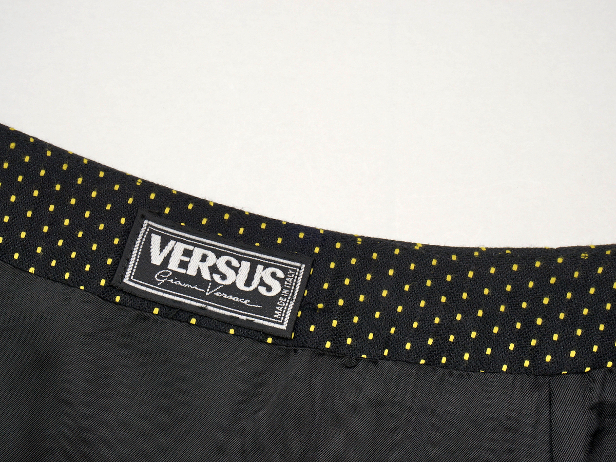 ＊新品同様品＊ヴェルサス｜VERSUS（ヴェルサーチェ｜Versace） 巻きスカート＊イタリア製＊6_画像8