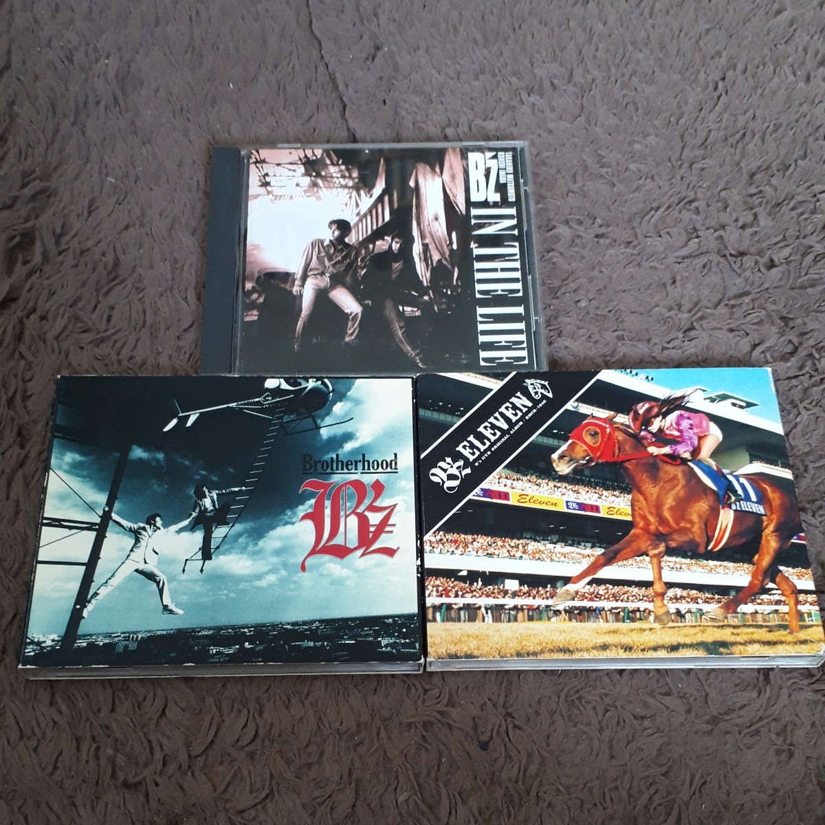 B'z IN THE LIFE Brotherhood ELEVEN アルバムCD 3枚セット稲葉浩志