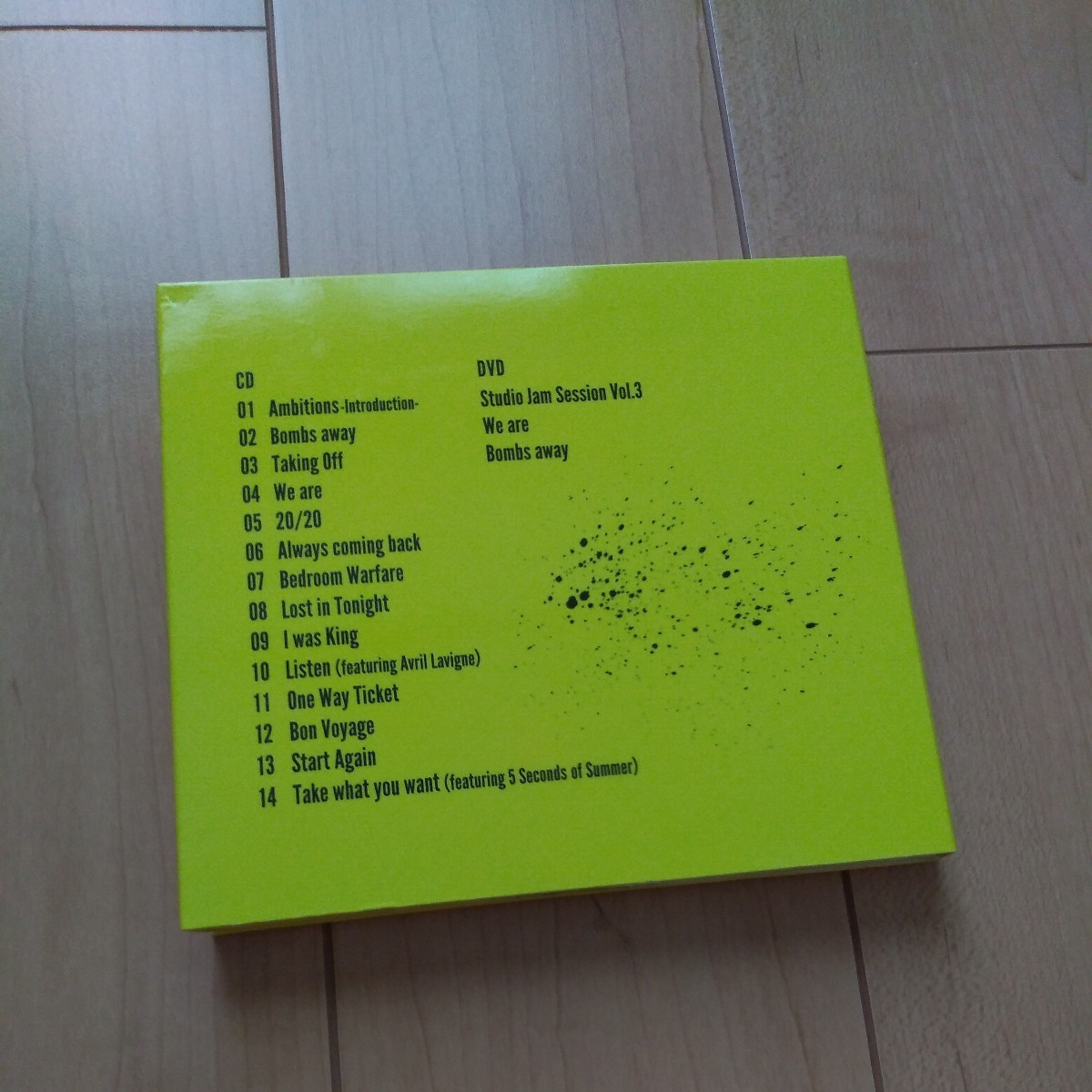 CD＋DVD「ONE OK ROCK Ambitions 初回限定盤」アルバム/ワンオクロック の画像2