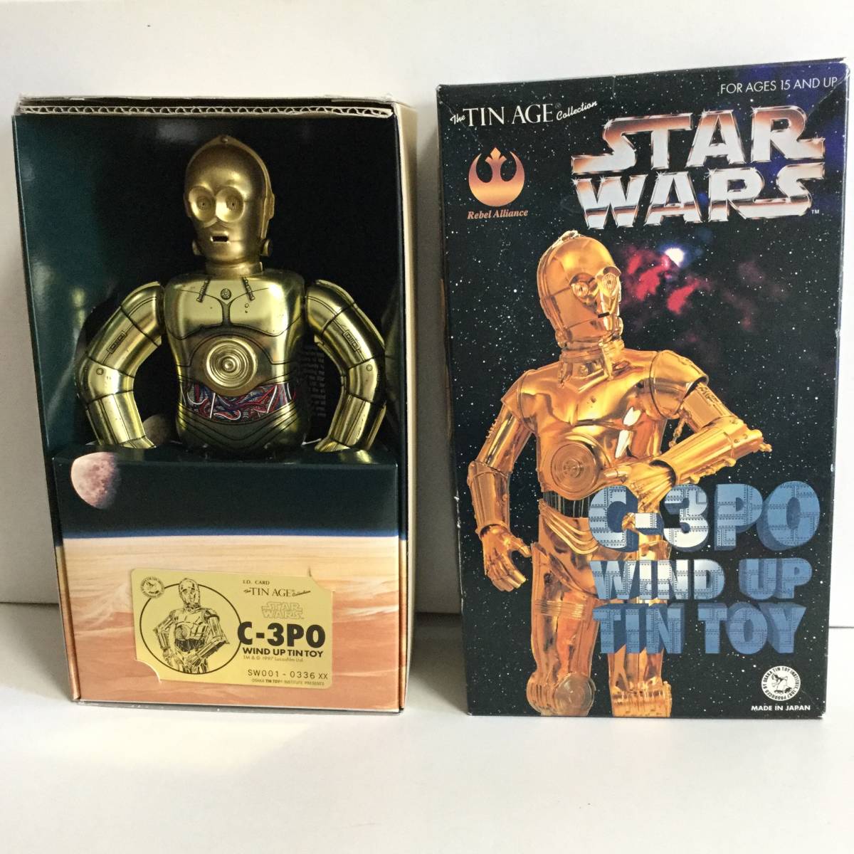 Star Wars C-3PO Osaka tin plate toy materials . Star Wars zen my figure / dozen Bay da-R2D2 Boba Fett Stormtrooper 