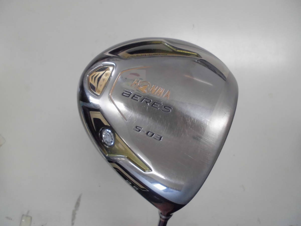 最も信頼できる ホンマ(HONMA)・BERES S-03・9.5度・ドライバー・S