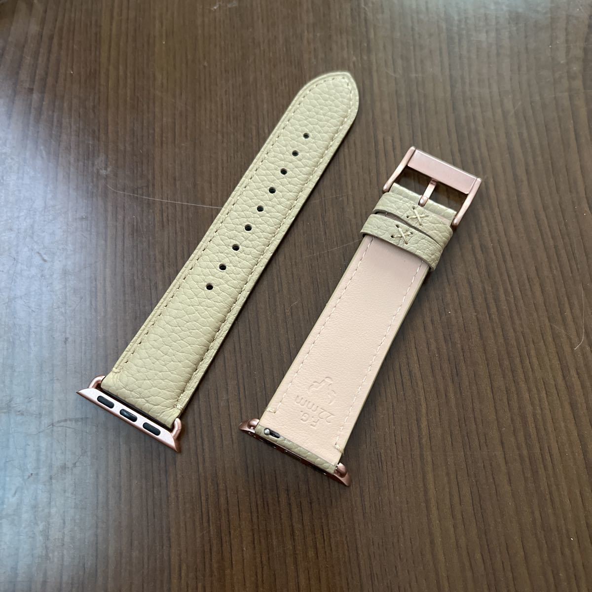 510a1924* [Fullmosa] Apple watch band Apple watch band Apple watch belt original leather installation easy protection case attaching 
