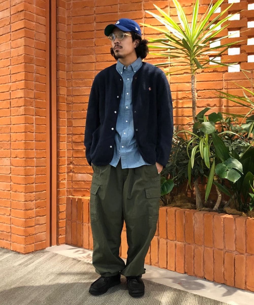 DANTONダントン ノーカラー フリース ジャケット ネイビー42 DANTONダントン ノーカラー フリース ジャケット ネイビー42