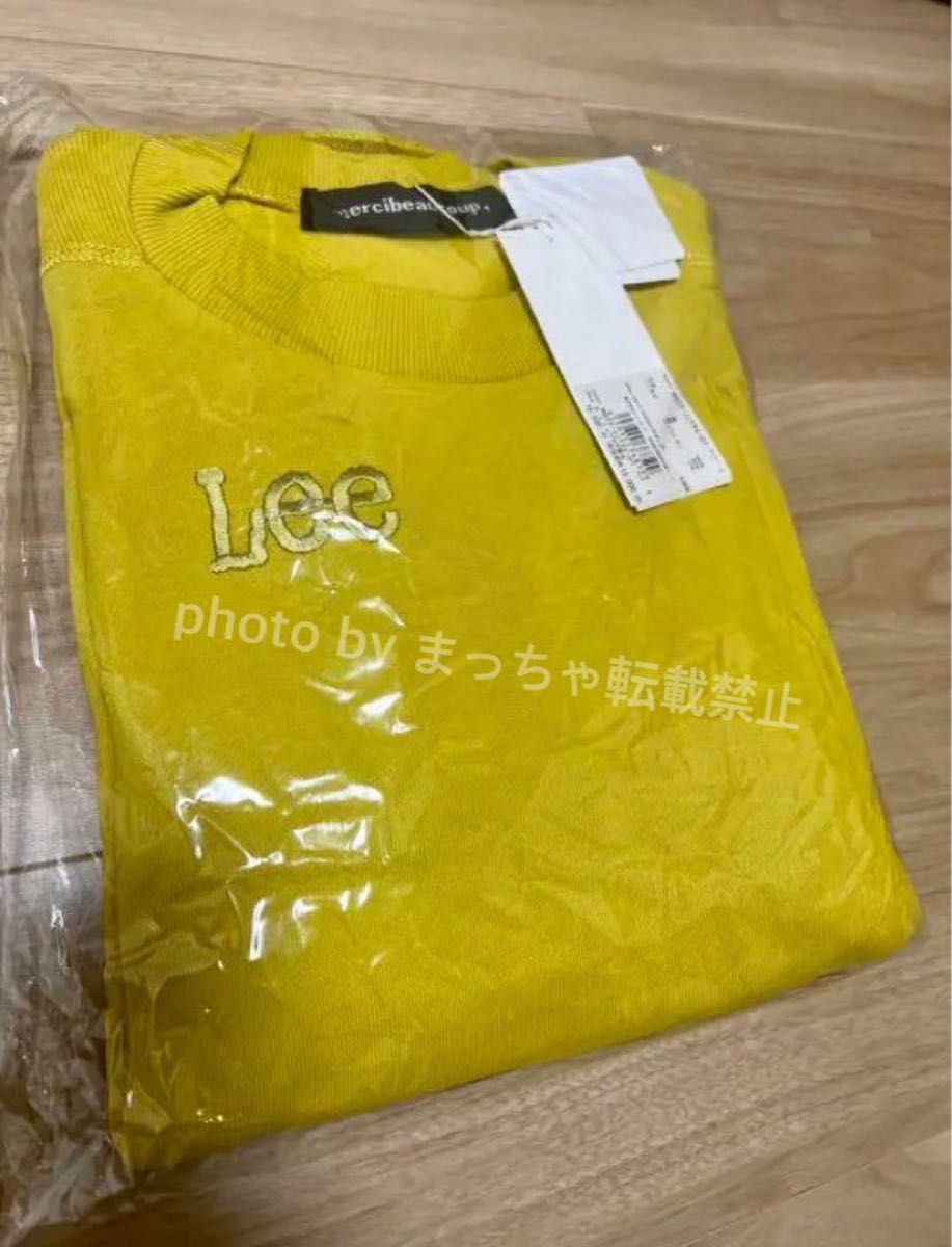 mercibeaucoup Leeコラボ 裏毛 メルシーボークー イエロー-