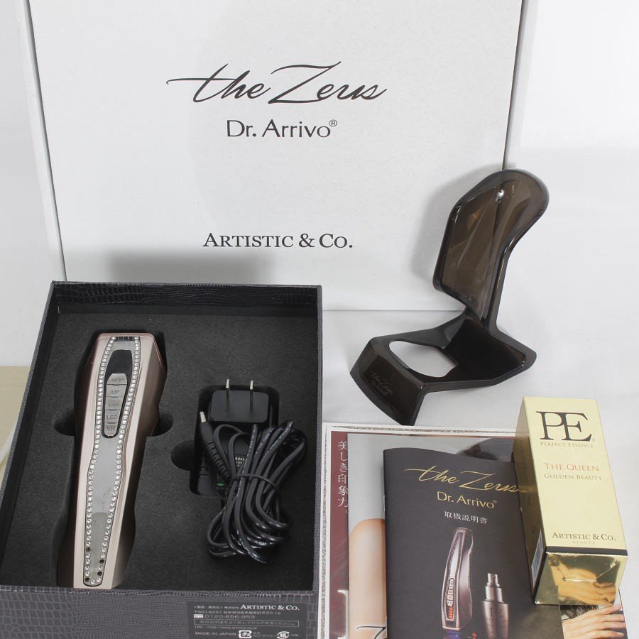 有名な高級ブランド Dr.Arrivo The 本体 ARTISTIC&CO 美顔器 ゼウス ザ