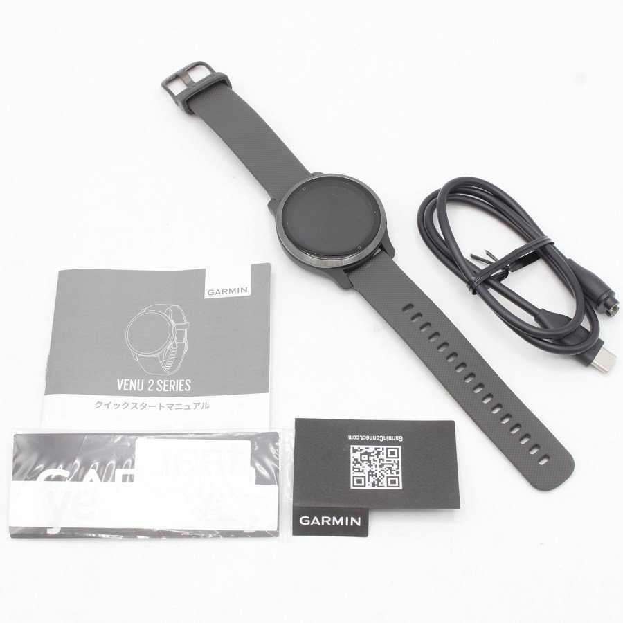 正規品販売! 010-02429-60 Graphite/Slate 2S Venu 【美品】GARMIN