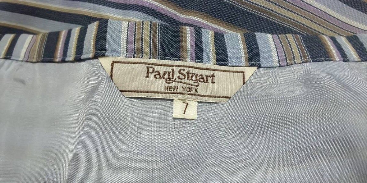 PaulStuart ストライプ スカート  size7 綿