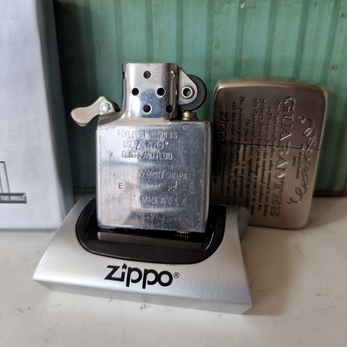 zippo guarantee 1941 レプリカ ギャランティー
