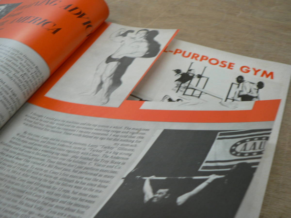 洋雑誌 Devoted to the Science of Bodybuilding 『MUSCLAR DEVELOPEMENT』1972年3月 レトロ ボディビル BM044_画像5