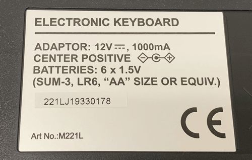 MEDELI M221L electron keyboard electronic piano { musical instruments * mountain castle shop }A1467