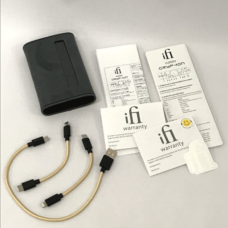iFi-Audio XDSDGry [ portable headphone amplifier XDSD Gryphon][ serial number : 1503005424] shop front / other molding selling together { consumer electronics * mountain castle shop }U274