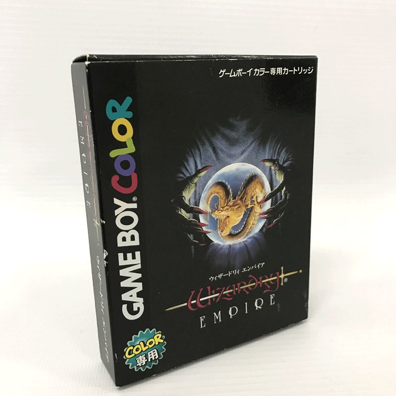 《レトロ》 ウィザードリィ エンパイア ハガキ付 ゲームボーイカラー/GBC/店頭/他モール併売《ゲーム・山城店》I852_画像1