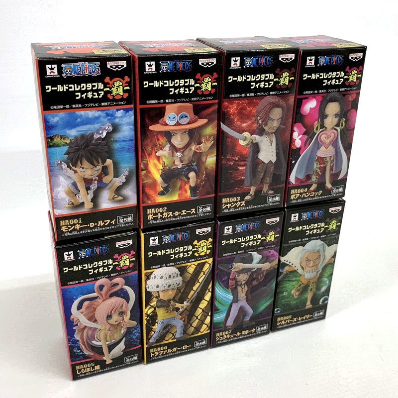 【中古】《未開封》バンプレスト ワールドコレクタブルフィギュア 覇 8種セット【おもちゃ】【山城店】A930の画像1