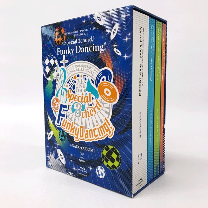 最安値級価格 アイドルマスターシンデレラガールズ 7th LIVE TOUR Funky Dancing!名古屋ドーム会場限定CD付き/Blu-ray 店頭併売品《CD部門・山城店》S068 THE IDOLM@STER