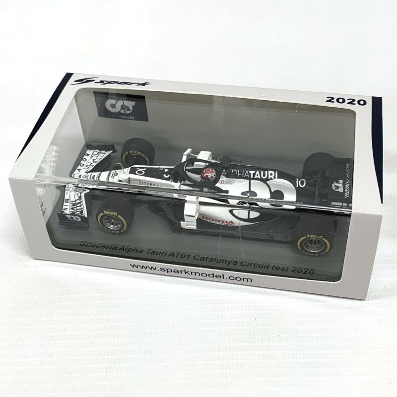 《未開封》 Spark(スパーク)1/43 AlphaTauri AT01 Scuderia AlphaTauri P.ガスリー 2020 カタルーニャ テスト《フィギュア・山城店》O2782_画像1