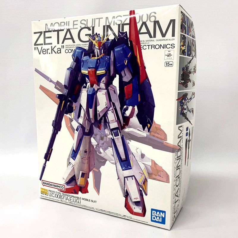 100%正規品 MG 1/100 《未組立》バンダイスピリッツ MSZ-006 Ver.Ka「機動戦士Zガンダム」《フィギュア・山城店》O2710 ゼータガンダム 機動戦士Zガンダム