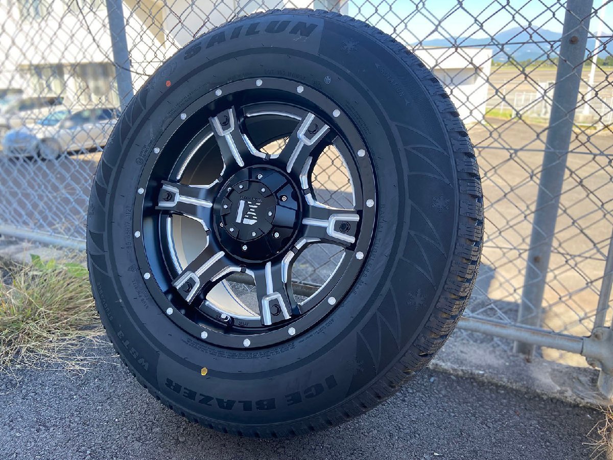 即日発送 デリカD5 RAV4 CX8 CX5 スタッドレス SAILUN WSTX 225/65R17 17インチ 新品 タイヤホイールセット 1台分_タイヤはイメージ画像です。