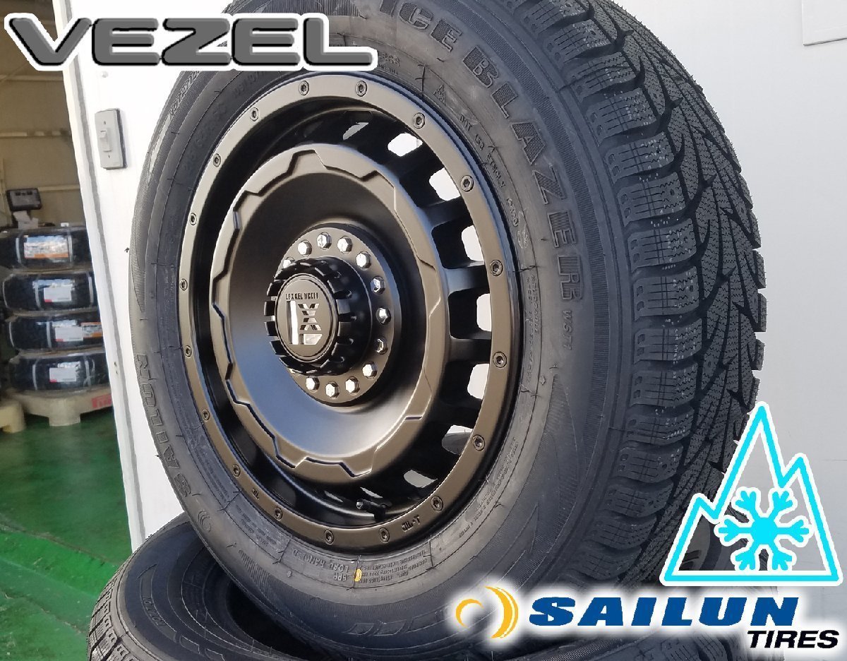 即日発送 スタッドレス ヤリスクロス XV フォレスター ヴェゼル CHR SAILUN WSTX 215/70R16 タイヤホイールセット SwaGGer 16インチ_画像10