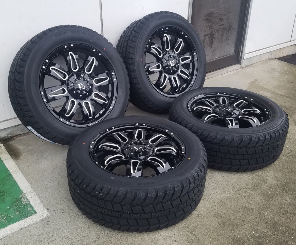 即納 スタッドレス LEXXEL エスカレード ナビゲーター デュランゴ ランクル300 サイレン ICE BLAZER WST2 275/55R20 20インチ_画像5