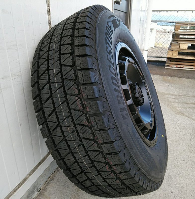 ブリヂストン スタッドレス タイヤホイールセット ブリザック DM-V3 265/70R17 265/65R17 プラド ハイラックス FJ サーフ H3 SwaGGer_画像8