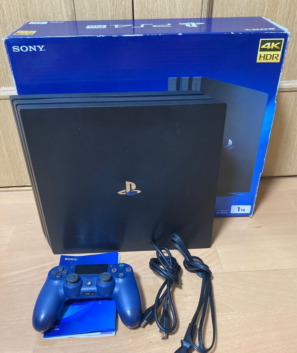 PlayStation 4 Pro CUH-7200B B01 1TB ジェットブラック プレステ4