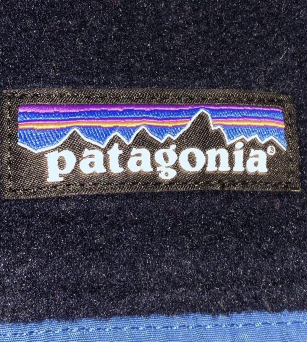 ■ patagonia パタゴニア ■ ライトウェイト シンチラ フリース ベスト ネイビー×レッド S_画像4