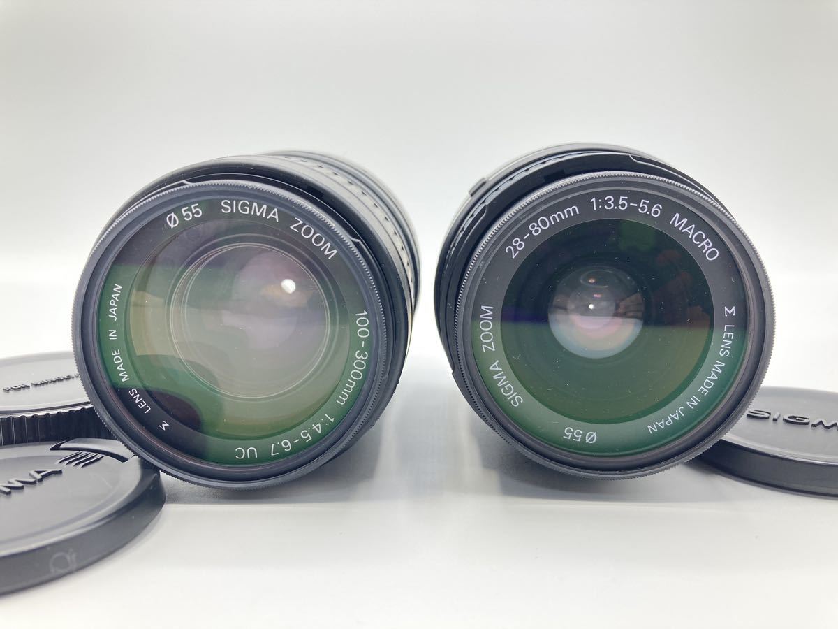 ◆送料無料◆ MINOLTA ミノルタ α SWEET フィルムカメラ 一眼レフカメラ ★お得なダブルズームレンズセット シグマ K0609_画像8