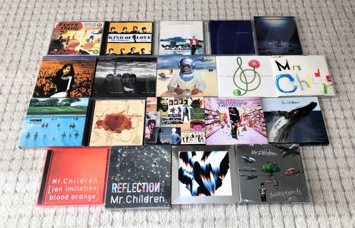 ■送料無料 ■ Mr.Children オリジナルアルバム CD 全20枚 セット (ほぼ初回限定盤) Everything～SOUNDTRACKS
