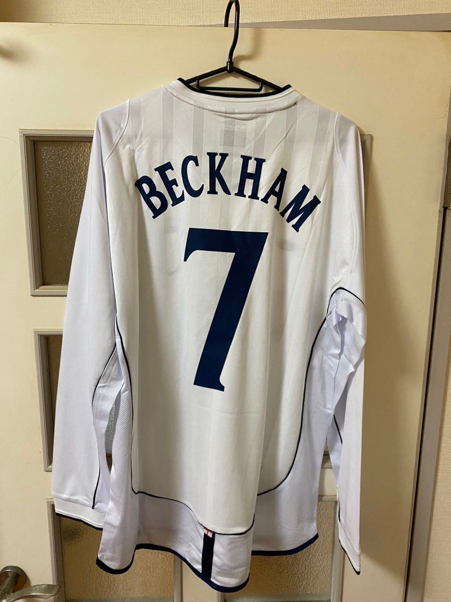 イングランド代表 7番BECKHAM 02日韓W杯 ユニフォーム Mサイズ Yahoo 