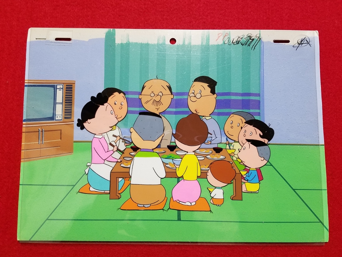 ○サザエさん○セル画○最高のシーン!○長谷川町子○402 ○サザエさん○セル画○最高のシーン!○長谷川町子○402