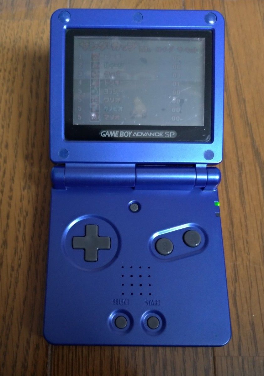 ゲームボーイアドバンスSP アズライトブルー 少し訳あり中古品 使用感