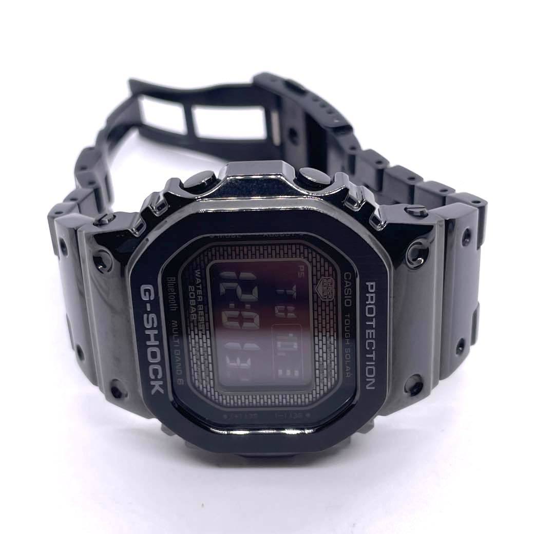 1スタ】 G-SHOCK GMW-B5000GD-1JF フルメタルブラックBluetooth 電波