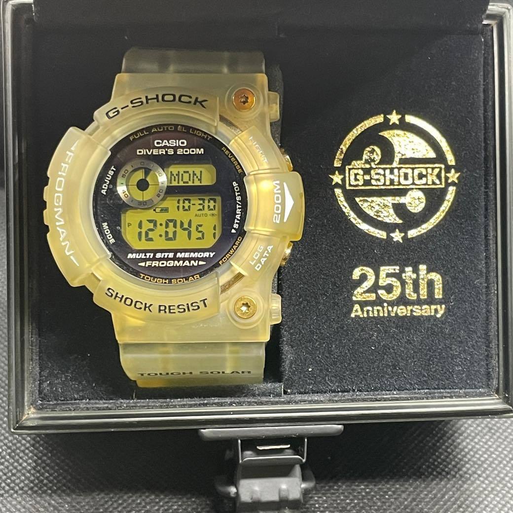 1スタ】 G-SHOCK GW-225E-7JF 25周年記念モデル FROGMAN フロッグマン