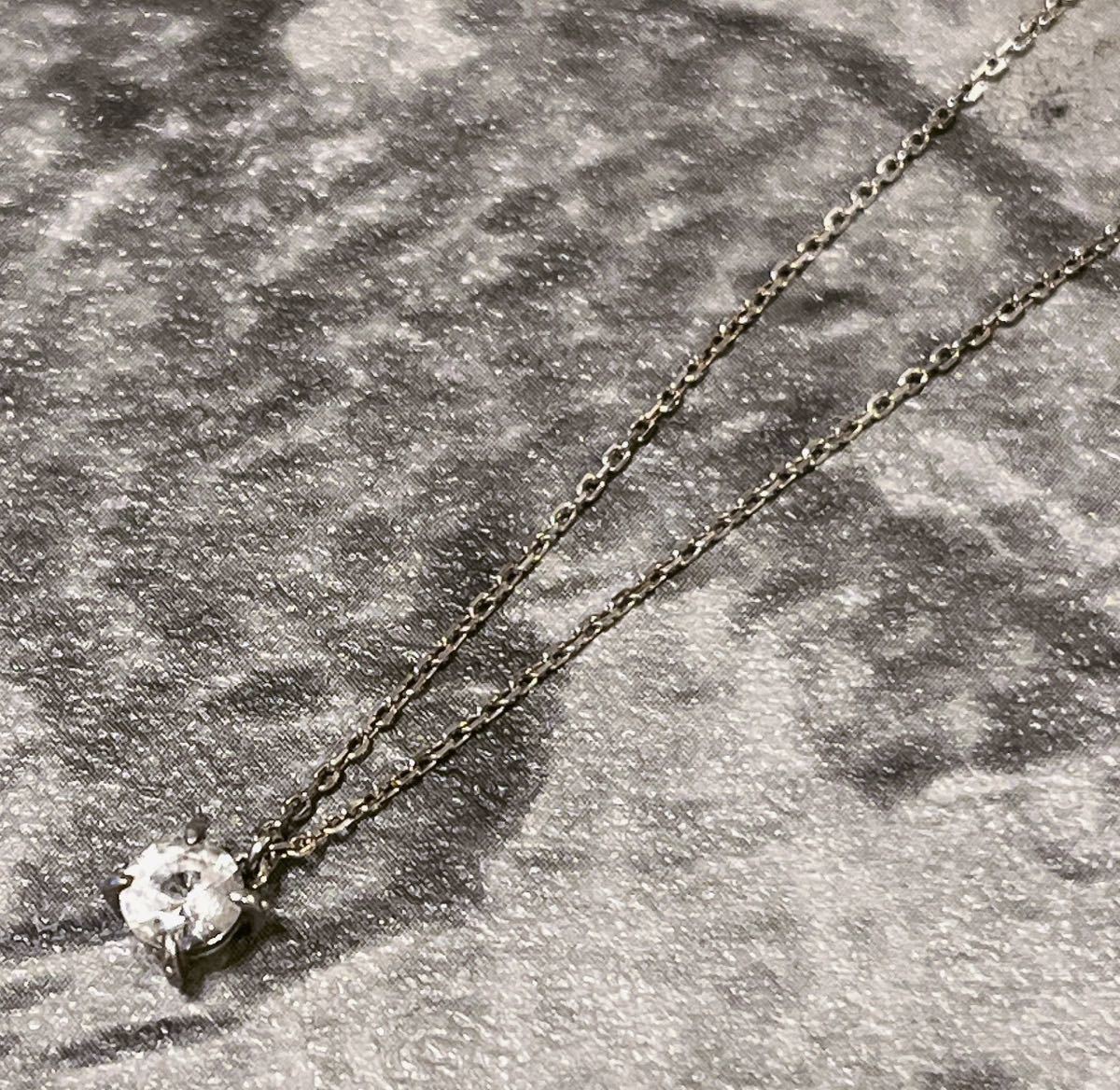 希少 美品 agete アガット シルバー ネックレス ペンダント-