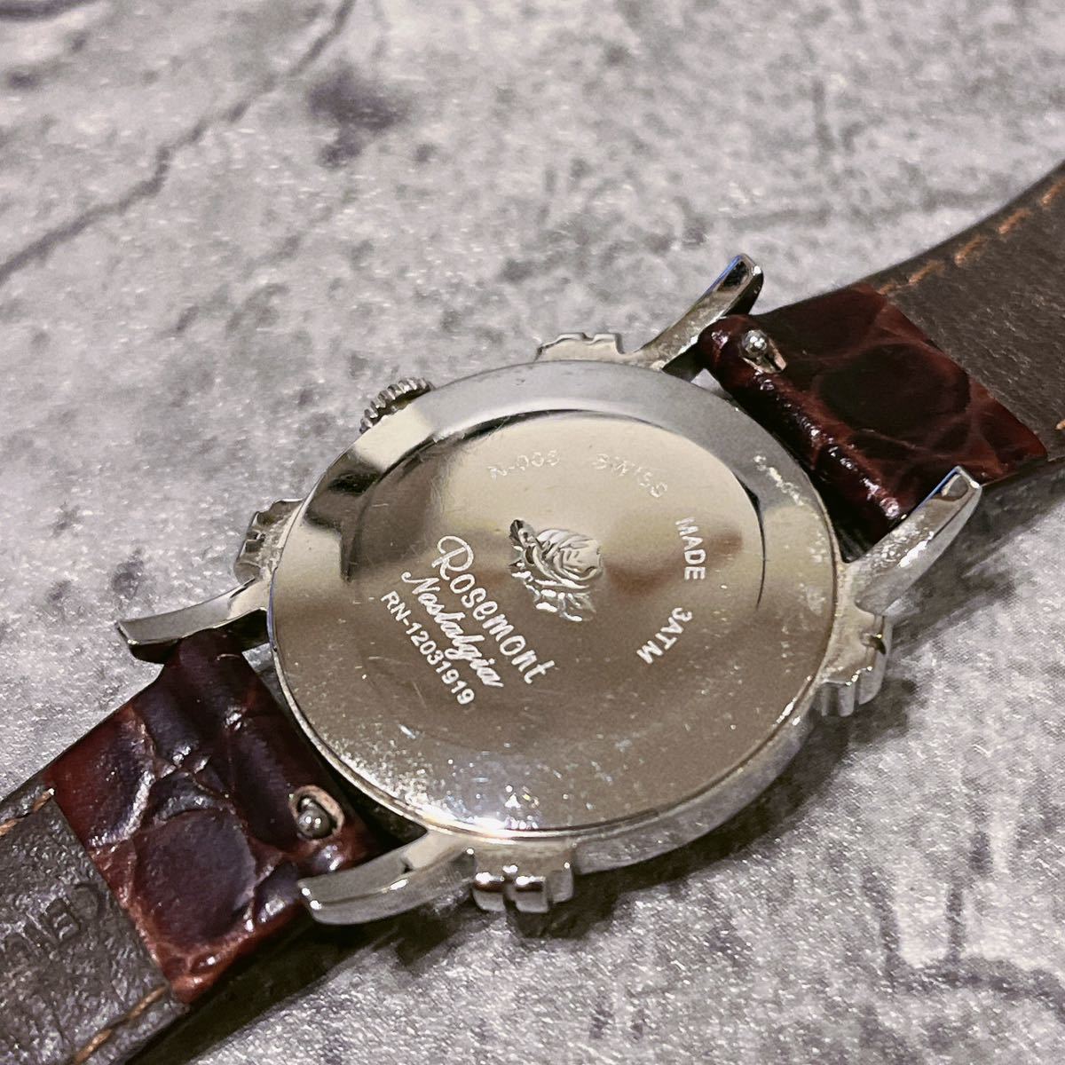 Rosemont ロゼモン 腕時計 シルバー ウォッチ アンティーク - 腕時計