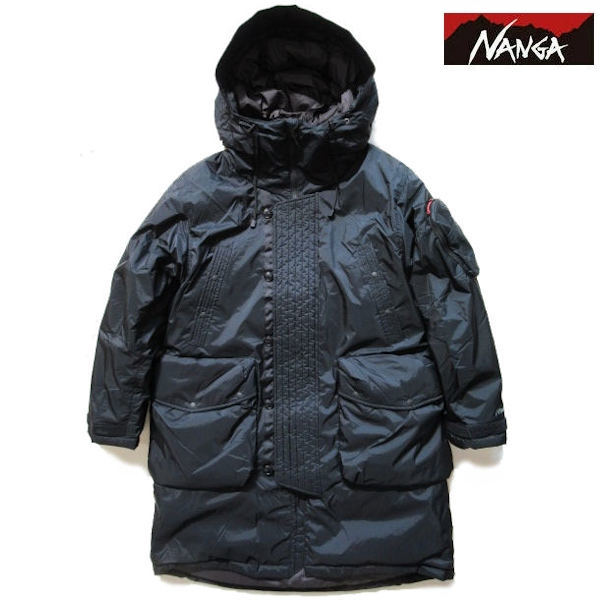 ナンガ/NANGA【オーロラダウンフィールドハーフコート】AURORA DOWN FIELD HALF COAT ダウンジャケット 1C304 ブラック Mサイズ