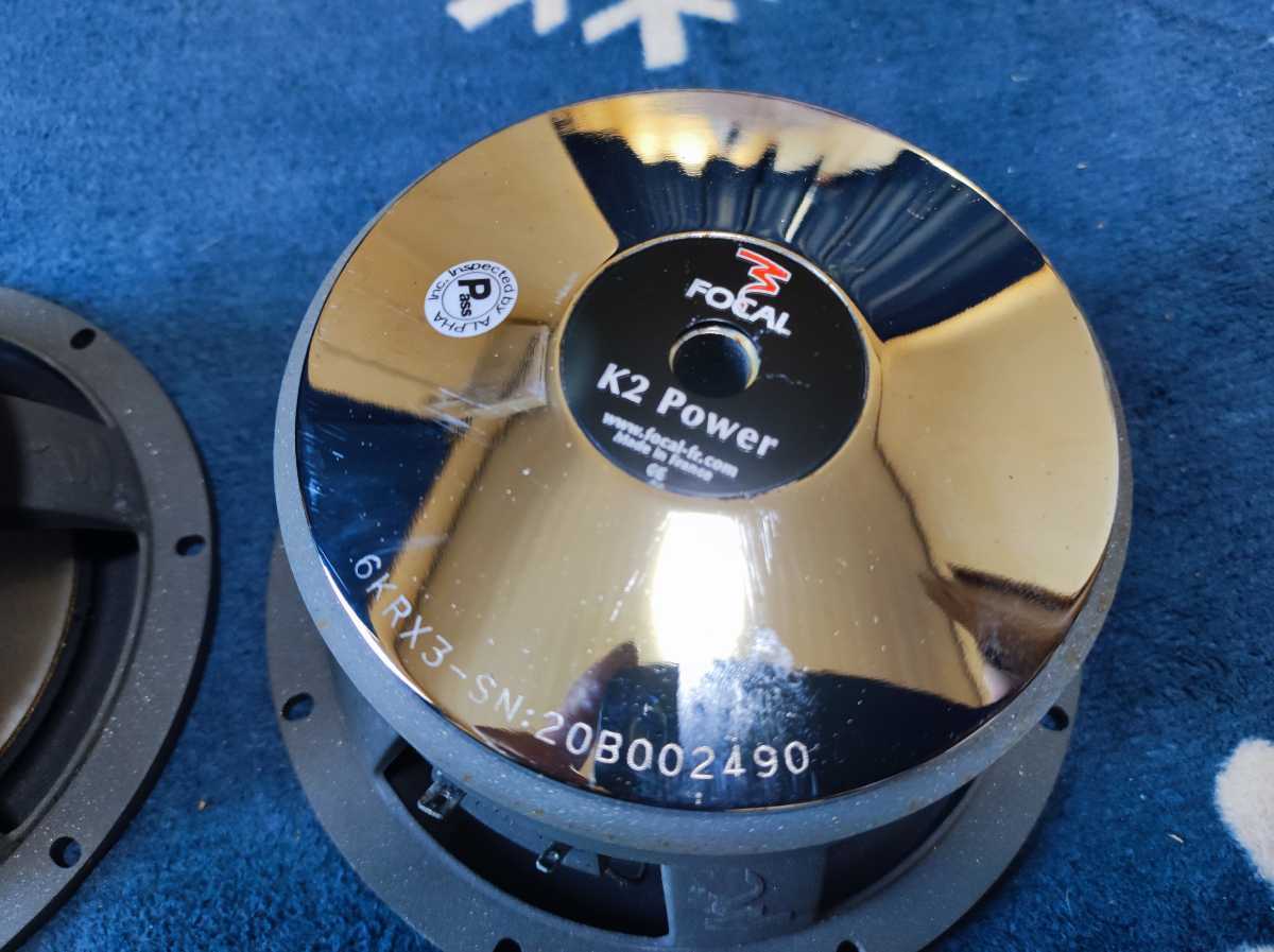 希少品 FOCAL K2 Power 165KRX3 16 5CM ミッドウーファー 作動 希少品 FOCAL K2 Power 165KRX3 16 5CM ミッドウーファー 作動