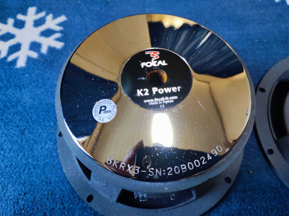 希少品 FOCAL K2 Power 165KRX3 16 5CM ミッドウーファー 作動 希少品 FOCAL K2 Power 165KRX3 16 5CM ミッドウーファー 作動