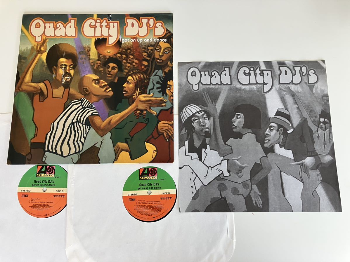 Quad City DJ's / Get On Up And Dance 2LP ATLANTIC USオリジナル 82905-1 JaySki,C.C.Lemonhead,The 69 Boyz,クワッド・シティ・DJ's_画像3