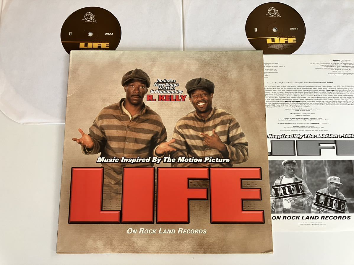 R.KELLY/LIFE Motion Picture 2LP INTERSCOPE US INT2-90314 99年盤,Destiny's Child,Maxwell,Isley Bros,Wyclef Jean,Sparkle,Kelly Price_画像1