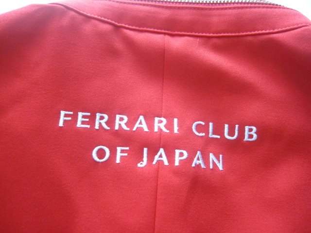 デッドストック フェラーリ クラブ オブ ジャパン FERRARI CLUB OF JAPAN ジャケットM_画像10