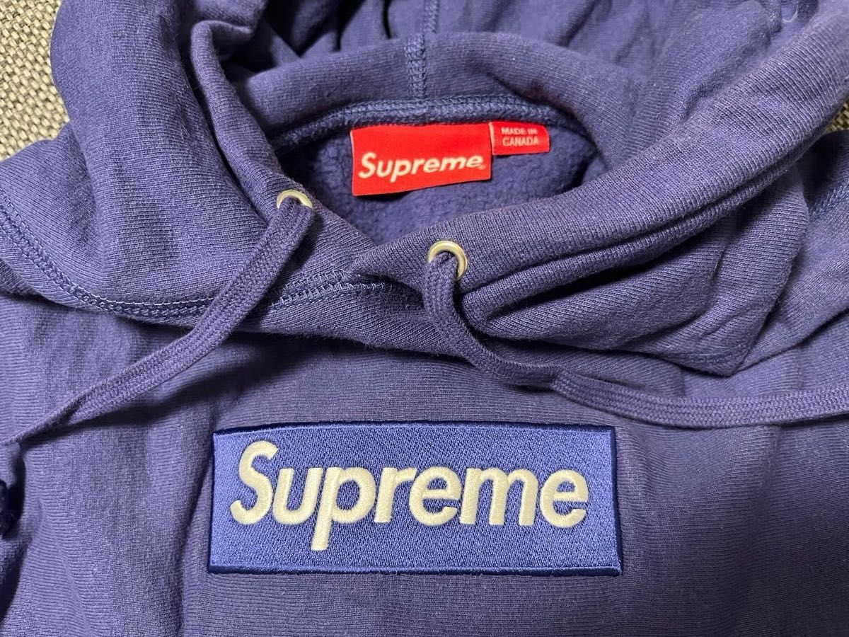 美品 Supreme Box Logo Hooded Sweatshirt Small Navy 2021 21FW 美品 Supreme Box Logo Hooded Sweatshirt Small Navy 2021 21FW