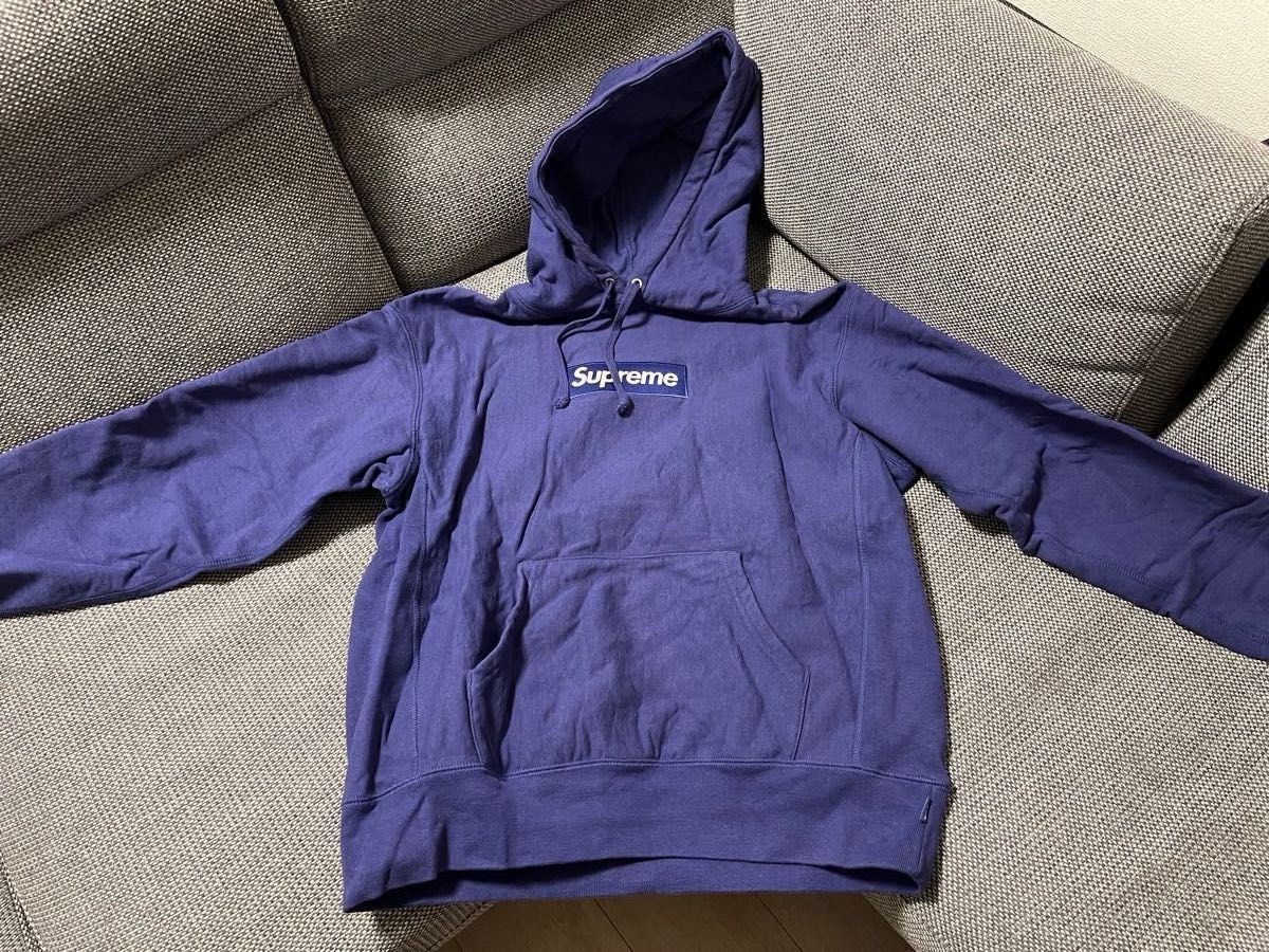 美品 Supreme Box Logo Hooded Sweatshirt Small Navy 2021 21FW 美品 Supreme Box Logo Hooded Sweatshirt Small Navy 2021 21FW