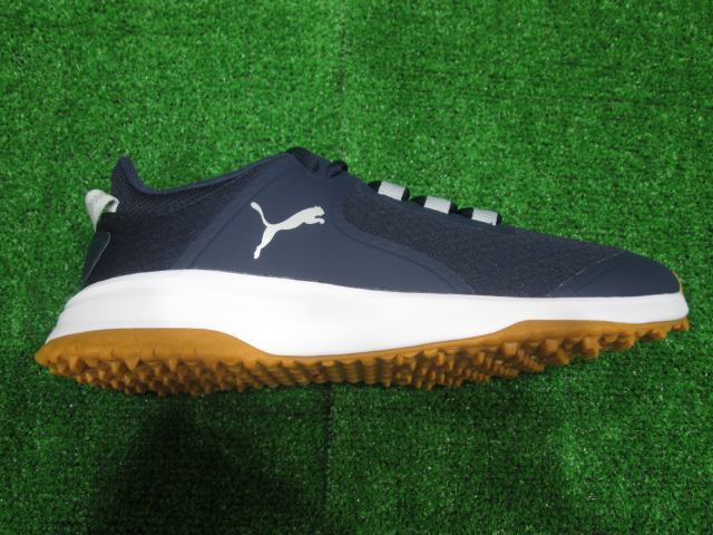 GK Suzuka * new goods 600 [26.5] Puma * Fusion grip *377527(03)* navy * spike less * golf shoes * men's *