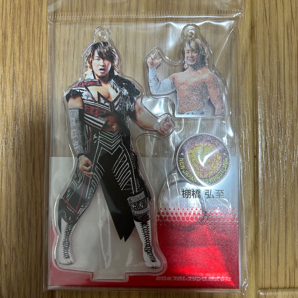 新日本プロレス フィギュアシートキーホルダー 棚橋弘至|Yahoo!フリマ