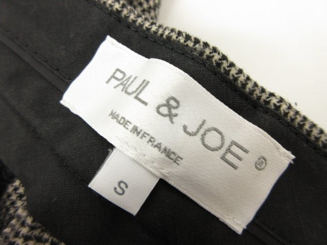 超美品 【ポール＆ジョー PAUL＆JOE】 スラックス パンツ (メンズ) sizeS ライトブラウン系 千鳥柄 ●28MP8935●_画像3